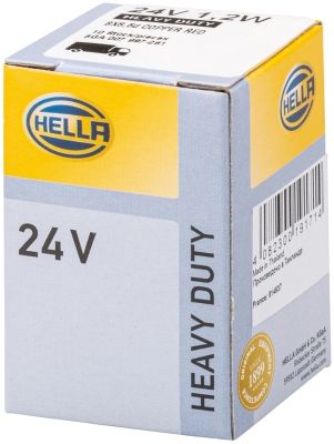 Obrázok żiarovka pre osvetlenie prístrojového panelu HELLA HEAVY DUTY 8GA007997261