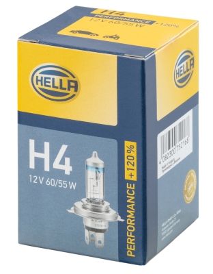 Obrázok żiarovka pre hlavný svetlomet HELLA PERFORMANCE UP TO 120% 8GJ223498021