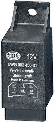 Obrázok Relé intervalu stierania/ostrekovania HELLA  5WG002450311