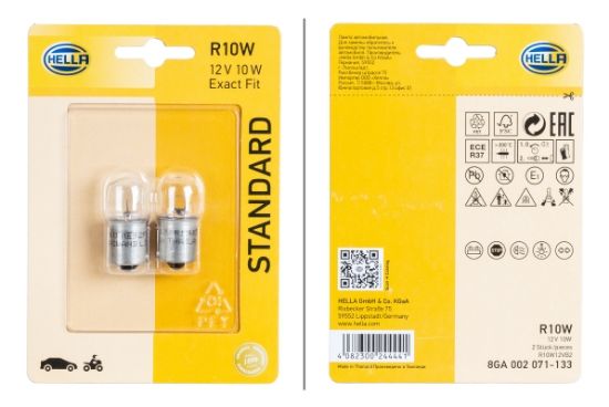 Obrázok żiarovka HELLA STANDARD 8GA002071133