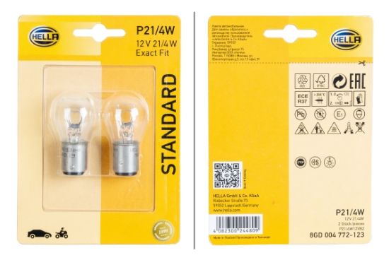 Obrázok żiarovka HELLA STANDARD 8GD004772123