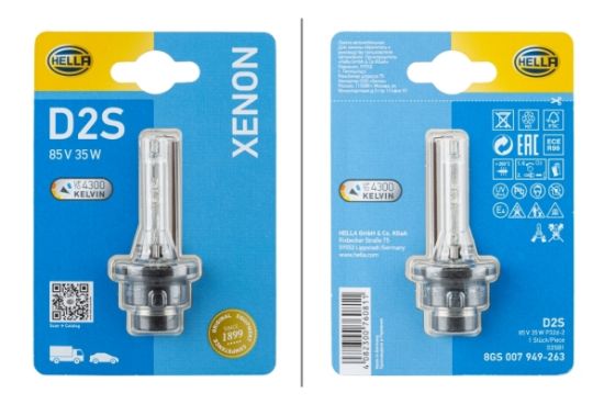 Obrázok żiarovka pre hlavný svetlomet HELLA STANDARD 8GS007949263