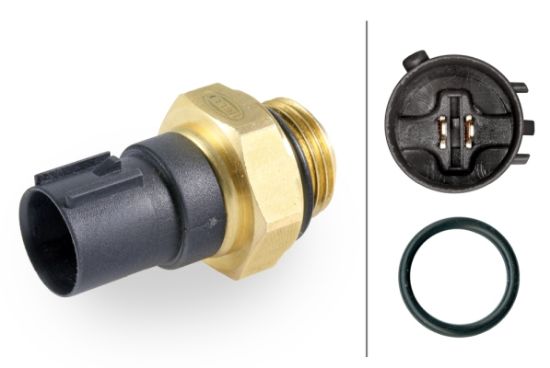Obrázok Teplotný spínač ventilátora chladenia HELLA  6ZT014397031