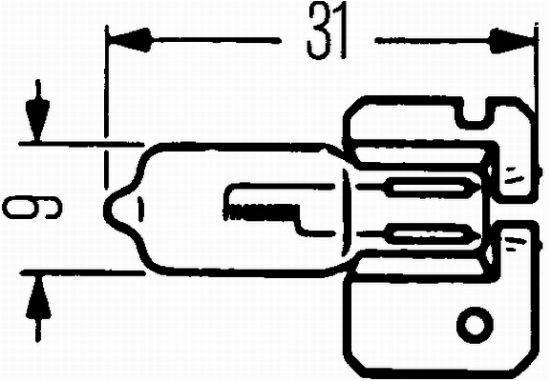 Obrázok żiarovka HELLA  8GH002857241