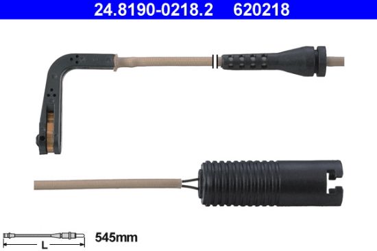Obrázok Výstrażný kontakt opotrebenia brzdového oblożenia ATE  24819002182