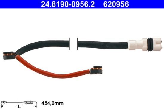 Obrázok Výstrażný kontakt opotrebenia brzdového oblożenia ATE  24819009562