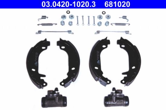 Obrázok Sada brzdových čeľustí ATE Original  Kit 03042010203