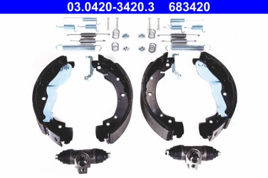 Obrázok Sada brzdových čeľustí ATE Original  Kit 03042034203