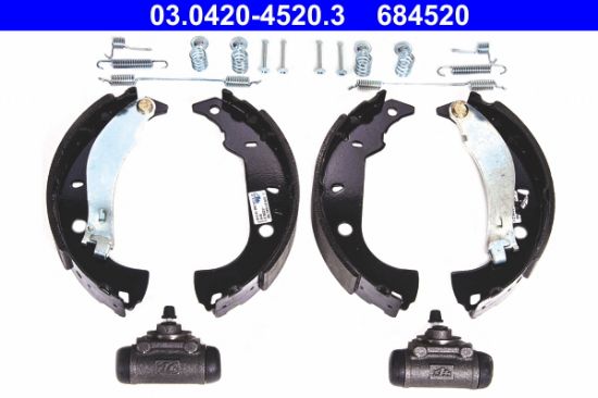 Obrázok Sada brzdových čeľustí ATE Original  Kit 03042045203