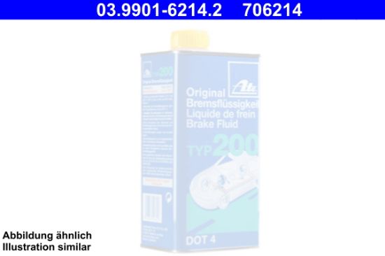 Obrázok Brzdová kvapalina ATE Type 200 New Racing 03990162142
