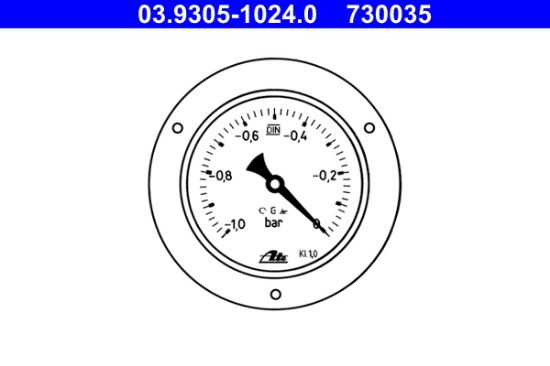 Obrázok Tlakomer ATE  03930510240