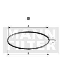 Obrázok Filter pracovnej hydrauliky MANN-FILTER  HD939
