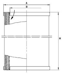Obrázok Filter, stlačený vzduch MANN-FILTER  LE7002x