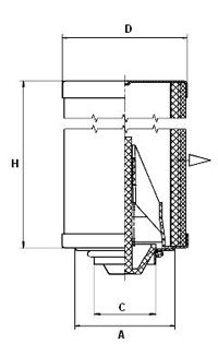 Obrázok Vzduchový filter MANN-FILTER  C445