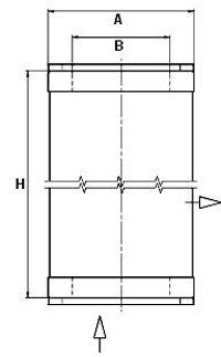Obrázok Filter pracovnej hydrauliky MANN-FILTER  HD835