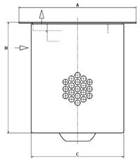 Obrázok Filter, stlačený vzduch MANN-FILTER  LE9014x