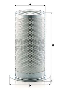 Obrázok Filter pracovnej hydrauliky MANN-FILTER  HD1359