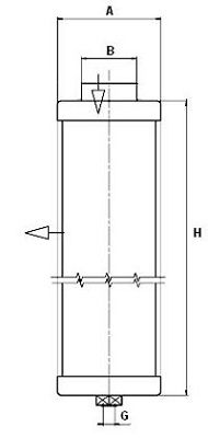 Obrázok Filter, stlačený vzduch MANN-FILTER  LE4004