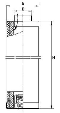 Obrázok Palivový filter MANN-FILTER  P15389