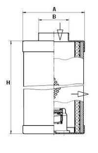 Obrázok Palivový filter MANN-FILTER  P710