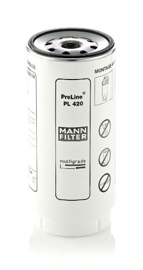 Obrázok Palivový filter MANN-FILTER PreLine PL420x