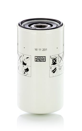 Obrázok Filter pracovnej hydrauliky MANN-FILTER  W11201