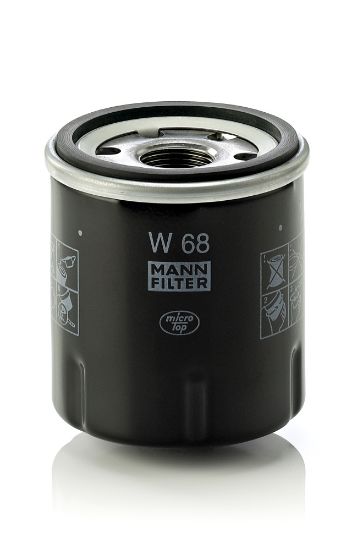 Obrázok Olejový filter MANN-FILTER  W68