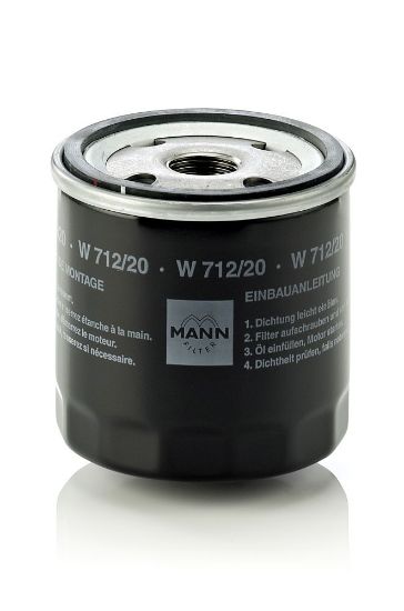 Obrázok olejový filter, turbo dúchadlo MANN-FILTER  W71220