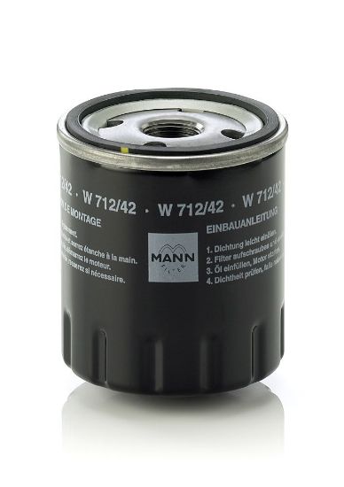 Obrázok Olejový filter MANN-FILTER  W71242