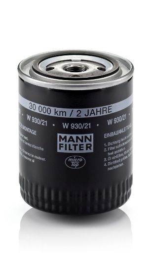 Obrázok Olejový filter MANN-FILTER  W93021