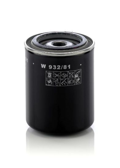 Obrázok Olejový filter MANN-FILTER  W93281