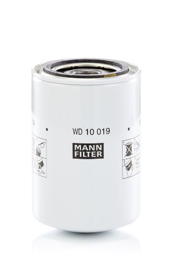 Obrázok Filter pracovnej hydrauliky MANN-FILTER  WD10019
