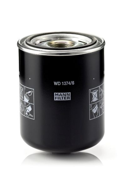 Obrázok Filter pracovnej hydrauliky MANN-FILTER  WD13746