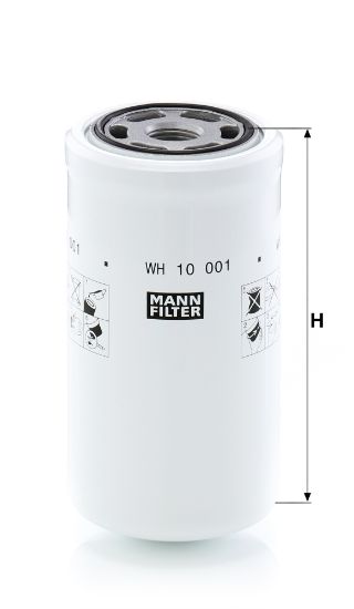 Obrázok Hydraulický filter automatickej prevodovky MANN-FILTER  WH10001