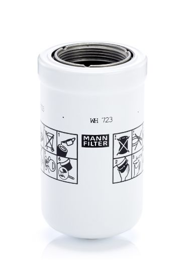 Obrázok Filter pracovnej hydrauliky MANN-FILTER  WH723