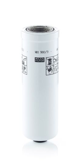 Obrázok Filter pracovnej hydrauliky MANN-FILTER  WH9809