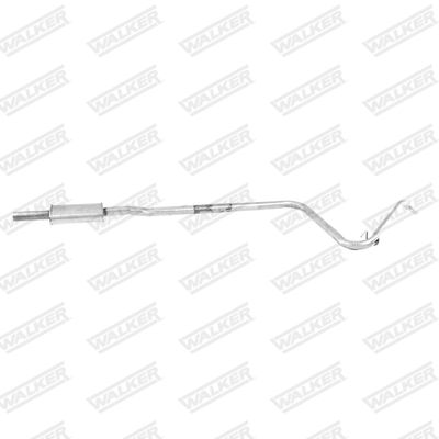 Obrázok Predný tlmič výfuku WALKER  70480