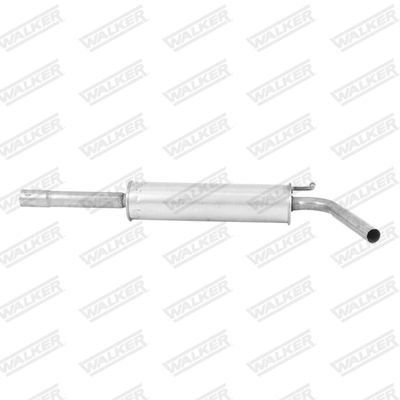 Obrázok Stredný tlmič výfuku WALKER  71341