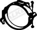 Obrázok Svorka výfukového systému WALKER  80681