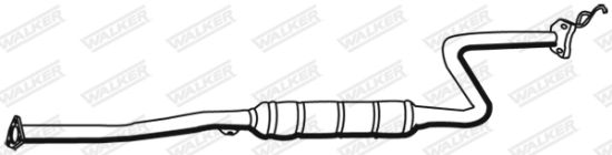 Obrázok Stredný tlmič výfuku WALKER  22153