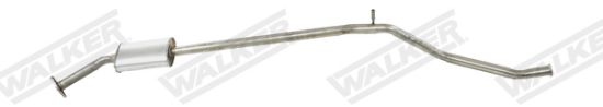 Obrázok Stredný tlmič výfuku WALKER  22644