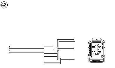 Obrázok Lambda sonda NGK  92036
