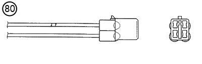 Obrázok Lambda sonda NGK  93792