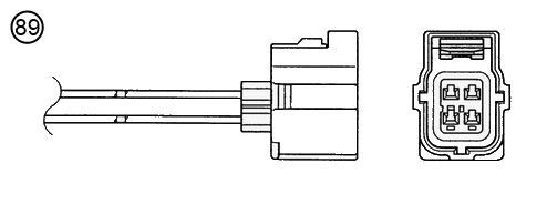 Obrázok Lambda sonda NGK  91270
