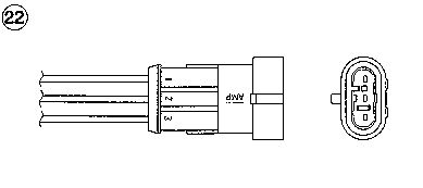 Obrázok Lambda sonda NGK  1887