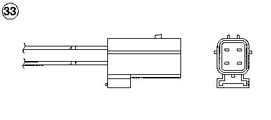 Obrázok Lambda sonda NGK  0498