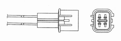 Obrázok Lambda sonda NGK  95002