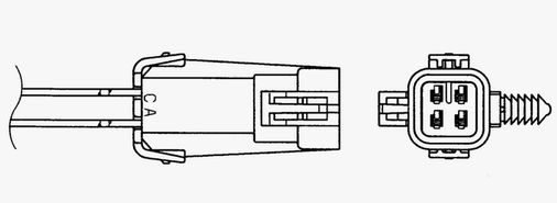 Obrázok Lambda sonda NGK  96709