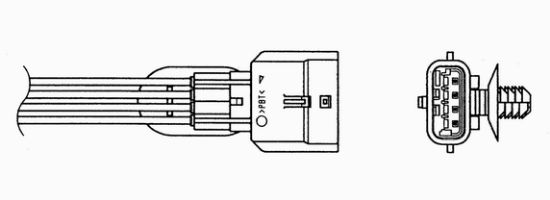 Obrázok Lambda sonda NGK  94353