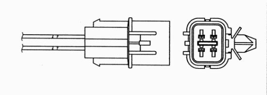 Obrázok Lambda sonda NGK  90387